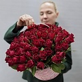 Корзина с розами “Цветы с любовью”