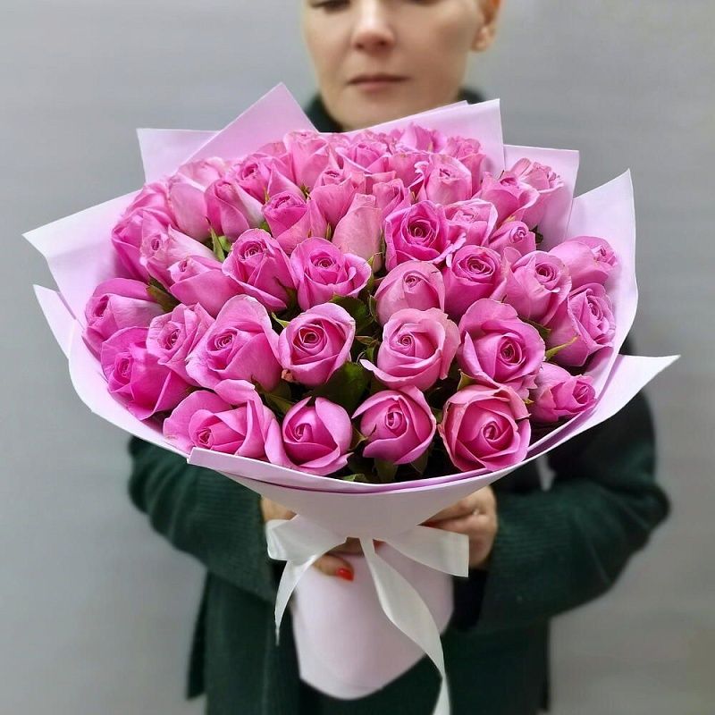 Букет из 51 нежной розы