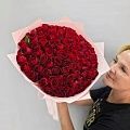 Букет из 101 красной розы Кения