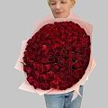 Букет из 101 красной розы Кения