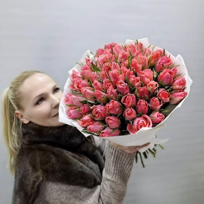 Букет из 51 розы Кения