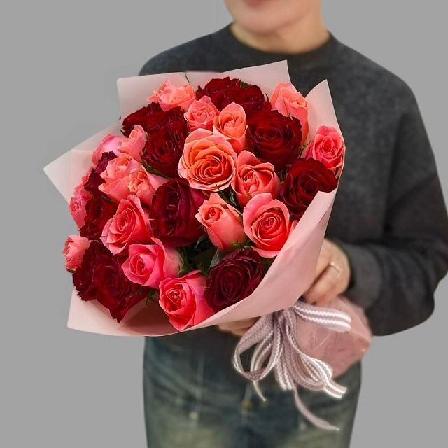 Букет из 33 роз Кения