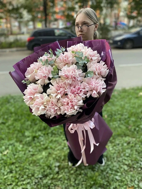 Букет гигант из французской розы