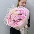 Букет из 5 кустовых хризантем “Пушистик”