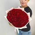 Букет из 101 красной розы Кения