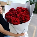 Букет из 11 французских роз “Императрица”